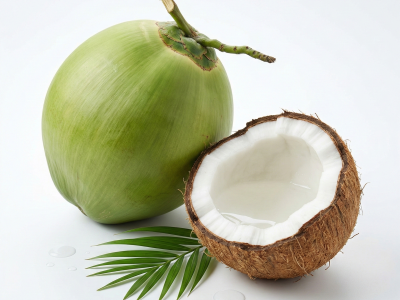 De ce nucile de cocos pentru apă sunt verzi și nu maro?