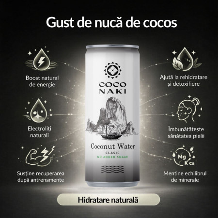 Apă de cocos COCONAKI Classic 320ml
