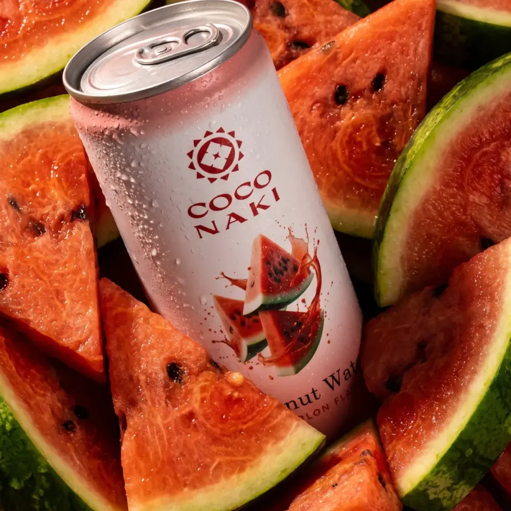 Apă de cocos cu pepene verde COCONAKI Watermelon 320ml