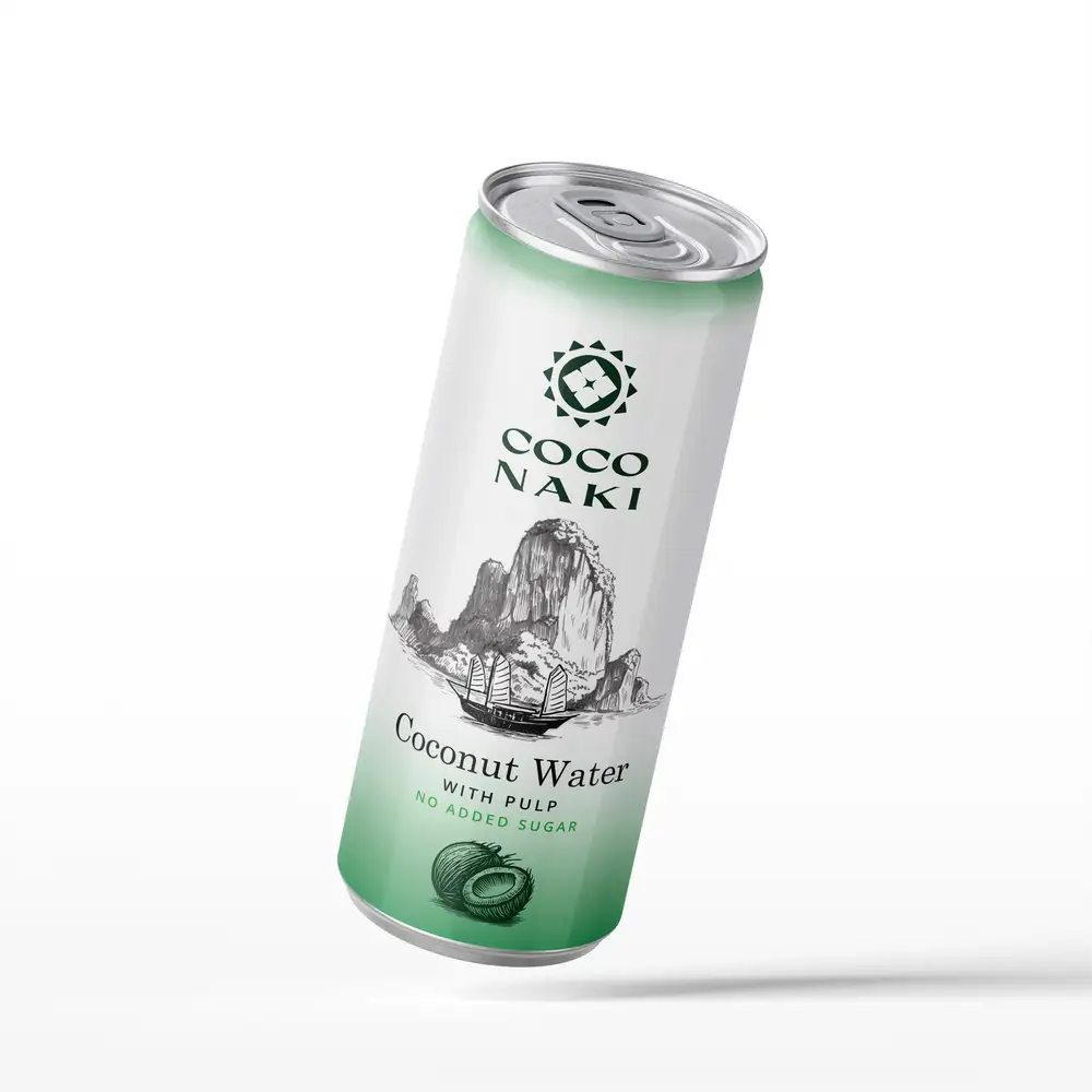 Apă de cocos cu pulpă COCONAKI 320ml