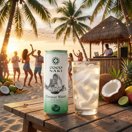 Apă de cocos cu pulpă COCONAKI 320ml