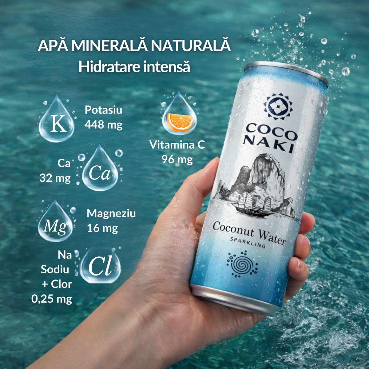 COCONAKI Sparkling minerale